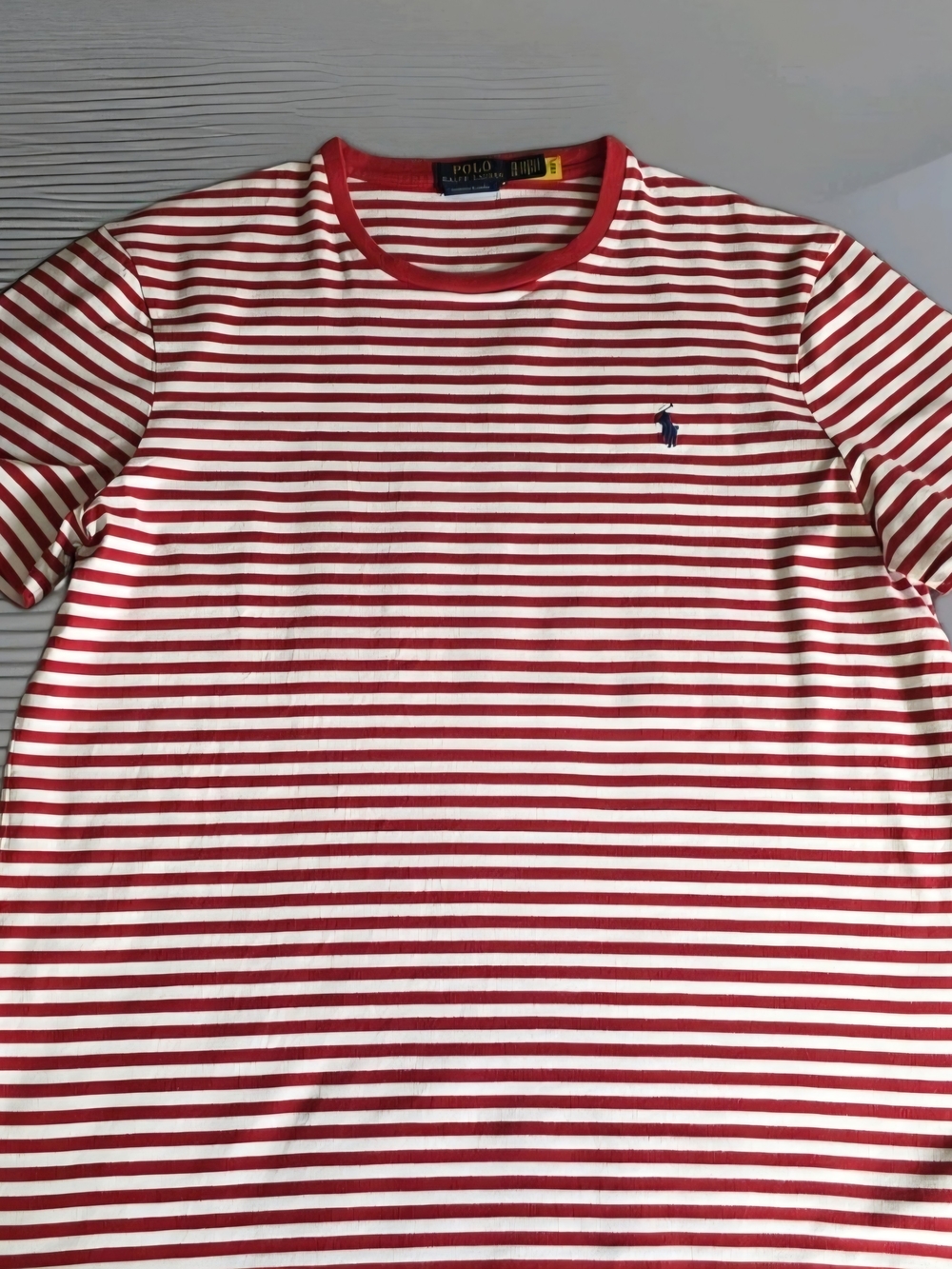 Polo by Ralph Lauren Kids' Beige Logo Crewneck T-Shirt - Picture 12 of 13